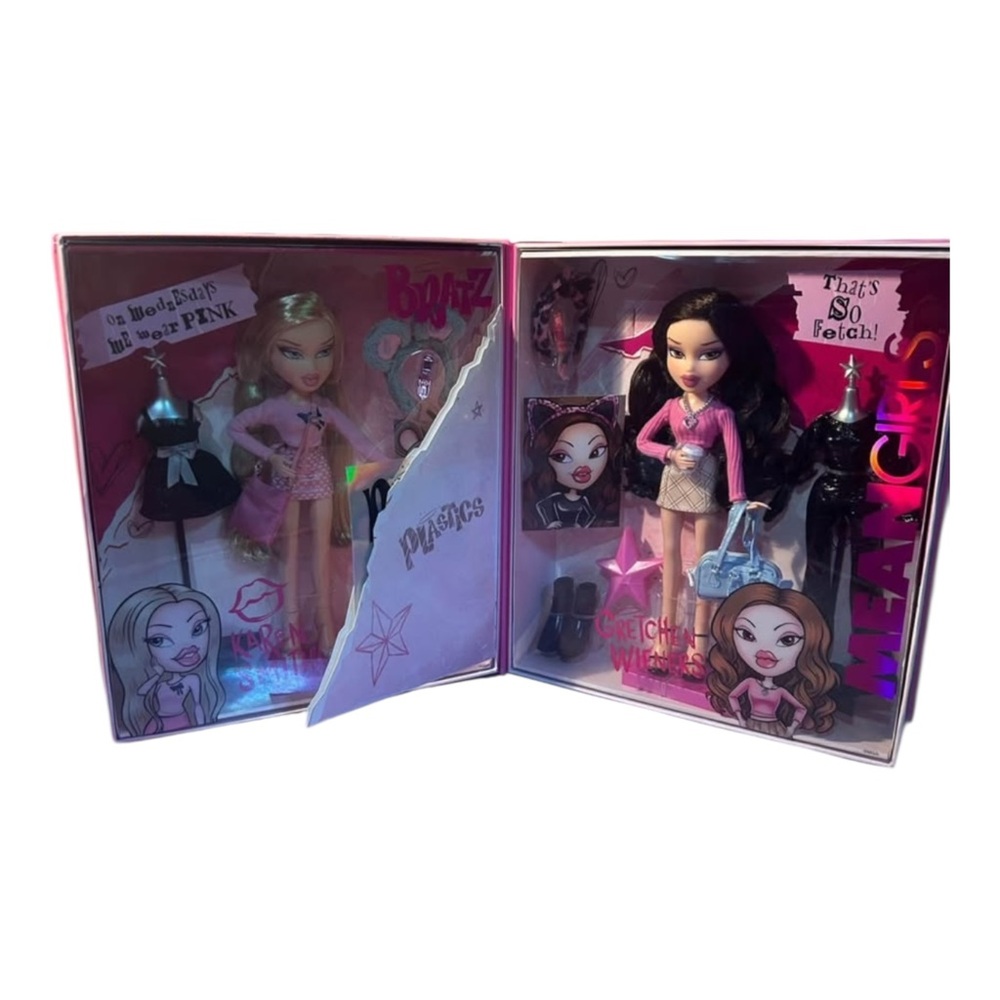 Bratz x Mean Girls Burn Book Dolls Gretchen Karen NRFB MGA Limited Edition